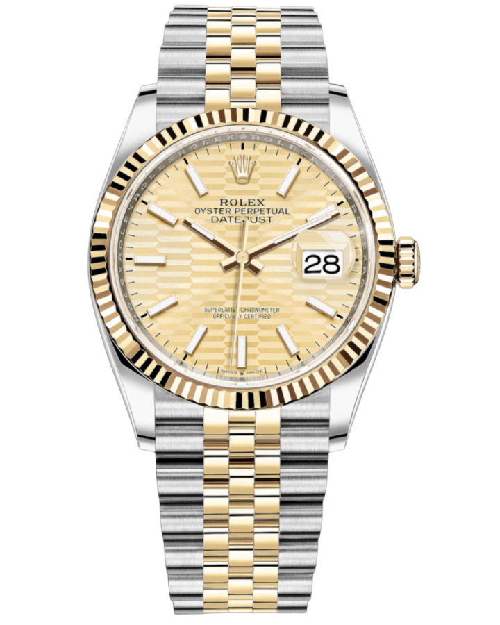 Часы Rolex Datejust 36mm Steel and Yellow Gold 126233-0039