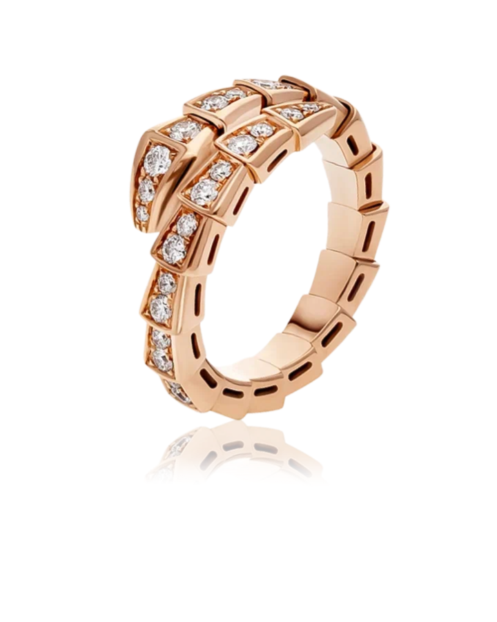 Кольцо BVLGARI Serpenti Viper Ring 355976