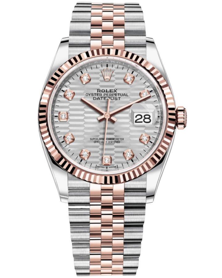 Часы Rolex Datejust 36mm Steel and Everose Gold 126231-0039