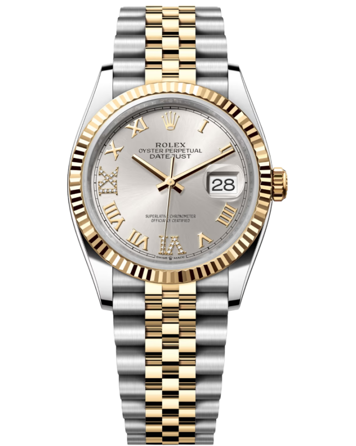 Часы Rolex DateJust 36 mm Steel and Yellow gold 126233-0031