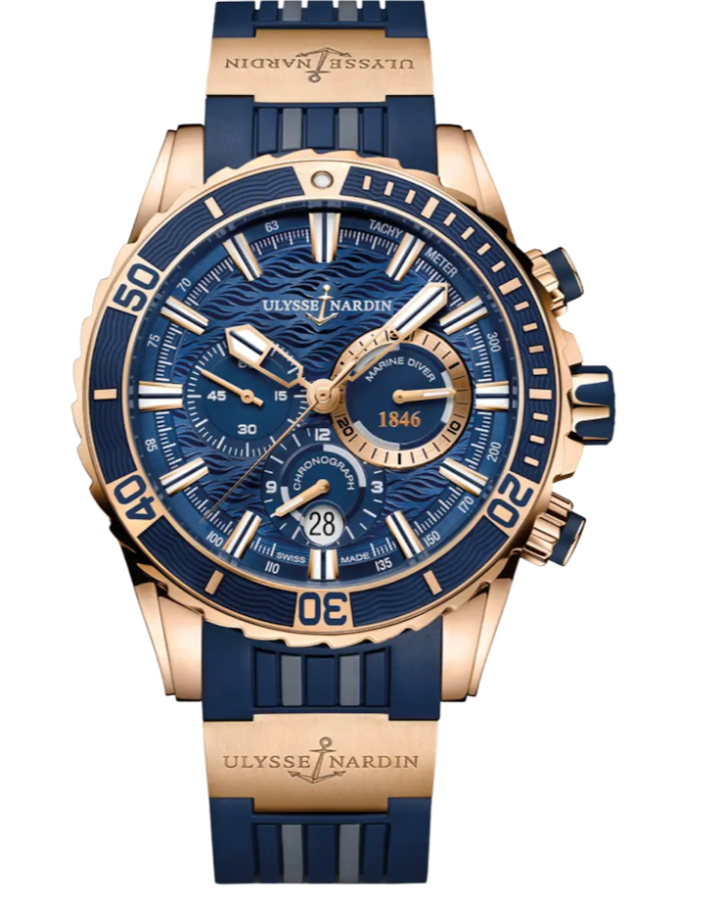 Часы Ulysse Nardin Diver Chronograph 1502-151-3/93