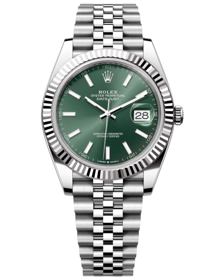 Часы Rolex DateJust 41 mm Steel and White gold 126334-0028