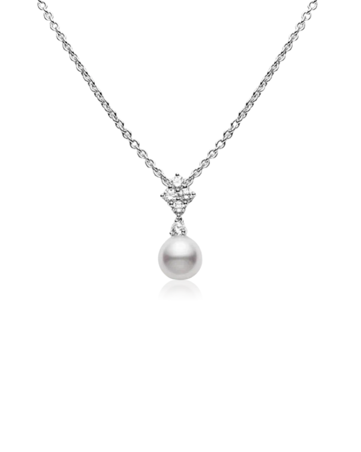 Подвеска Mikimoto Classic Elegance Pendant Akoya PPL 838D W