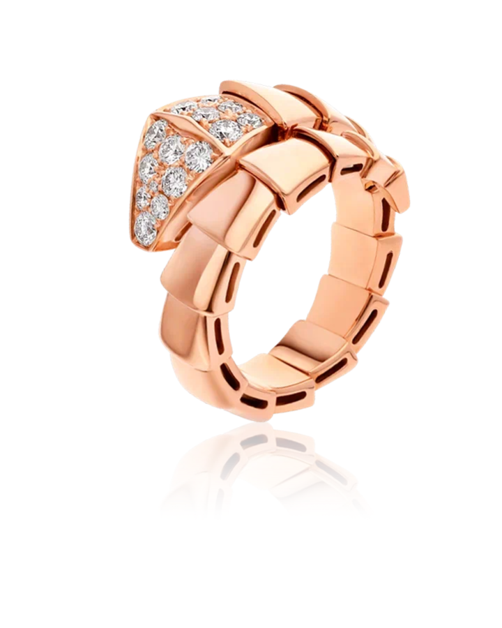 Кольцо BVLGARI Serpenti Viper Ring 345217