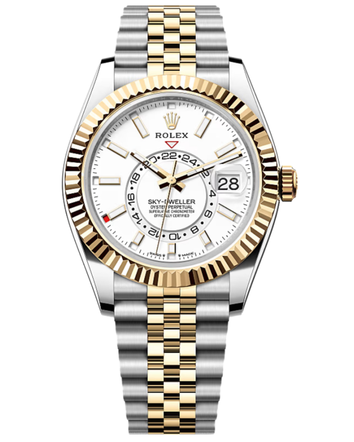 Часы Rolex SKY-DWELLER 42MM STEEL AND YELLOW GOLD 336933-0006