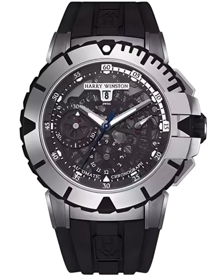 Часы Harry Winston Ocean Sport Chronograph 411/MCA44ZC.K