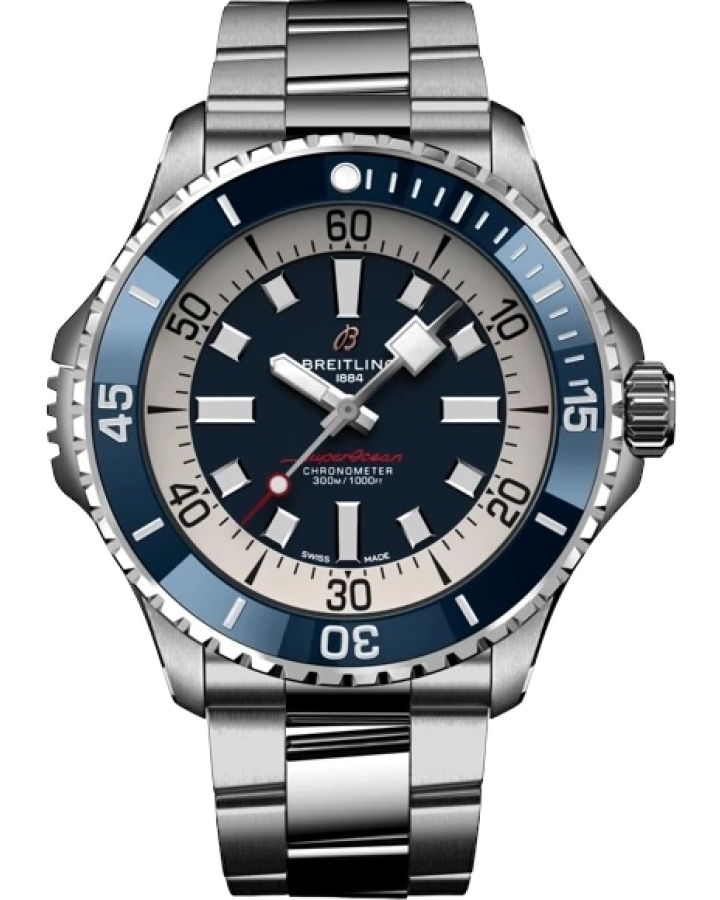 Часы Breitling SUPEROCEAN SUPEROCEAN AUTOMATIC 46 mm A17378E71C1A1