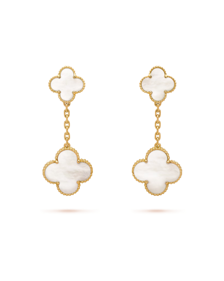 Серьги Van Cleef & Arpels Magic Alhambra earrings 2 motifsVCARD78800