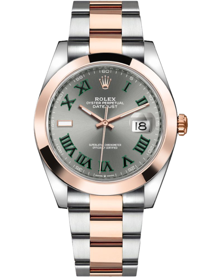 Часы Rolex DATEJUST 41MM STEEL AND EVEROSE GOLD